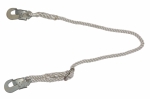 Braided rope lanyard with K20 hooks