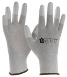 Рукавички C05 ESD з ПУ покриттям кінчиків пальців